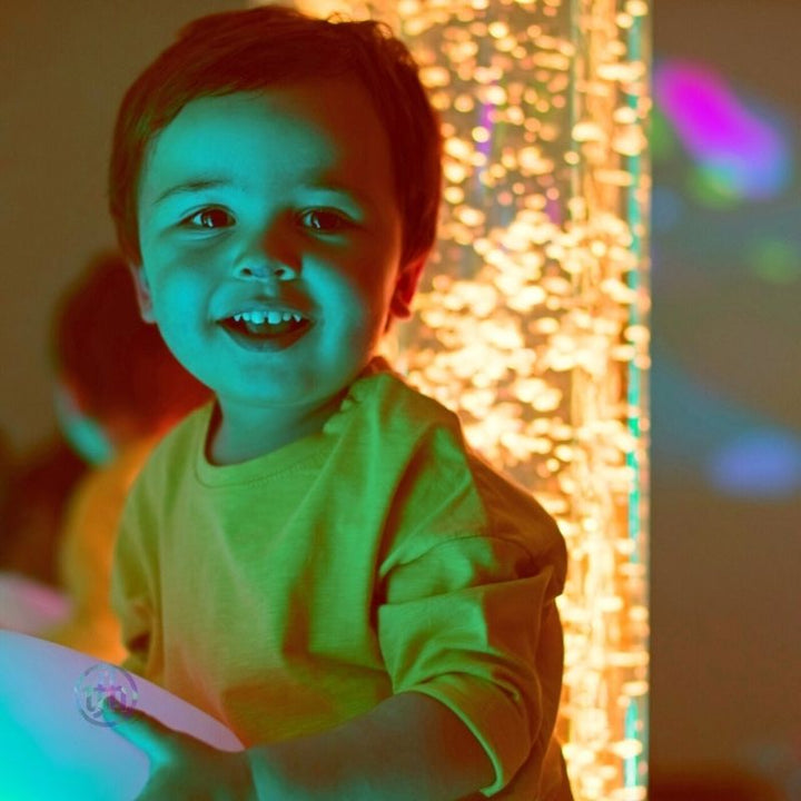 TFH Interactive LED Bubble Tube - Child Smile Play
