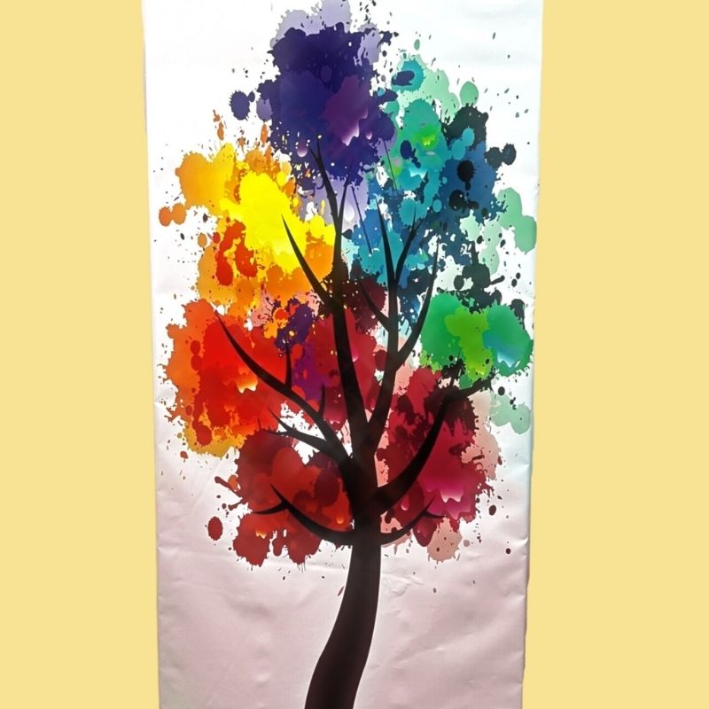 TFH Magic Tree - Touch A Colour Controller - Landscape view in yellow background