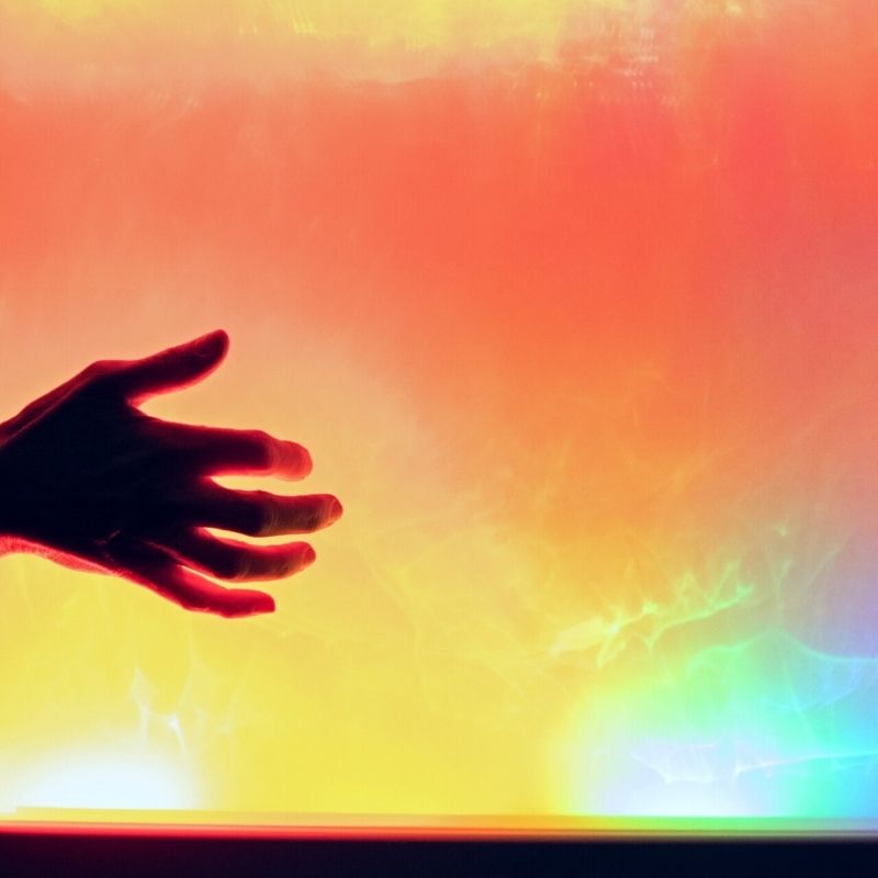 TFH Sound To Light Interactive Panel
 - hand Touching Panel