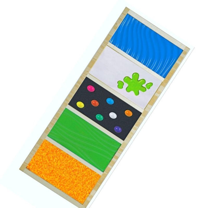 TFH Tactile Wall Discovery Panels - Front View Slant Right Soft Tree Green Variant
