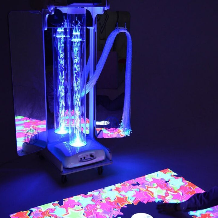 TFH Vecta Budii - Immersive Activities Sensory Cart - Landscape view bluish light