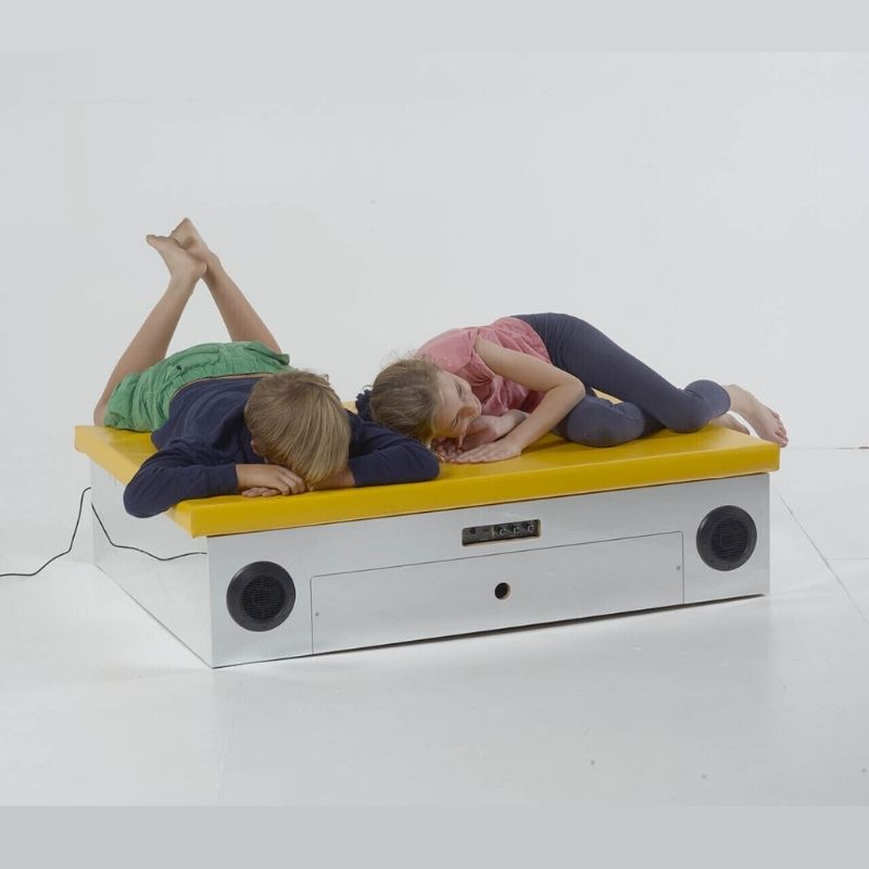 TFH Vibroacoustic Platform with Foam Pad - Two kids active play