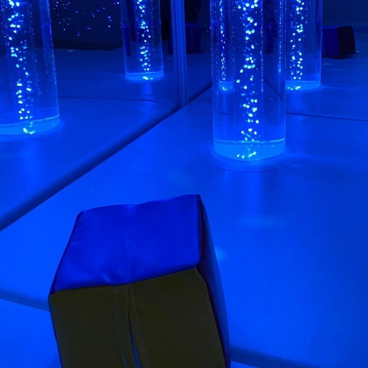 TFH Wireless Colour Controller Cube - Room view blue light