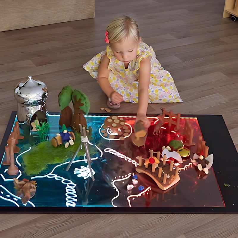 TTS Giant Illuminated Mark Making Board - Child Active Play Landscape
