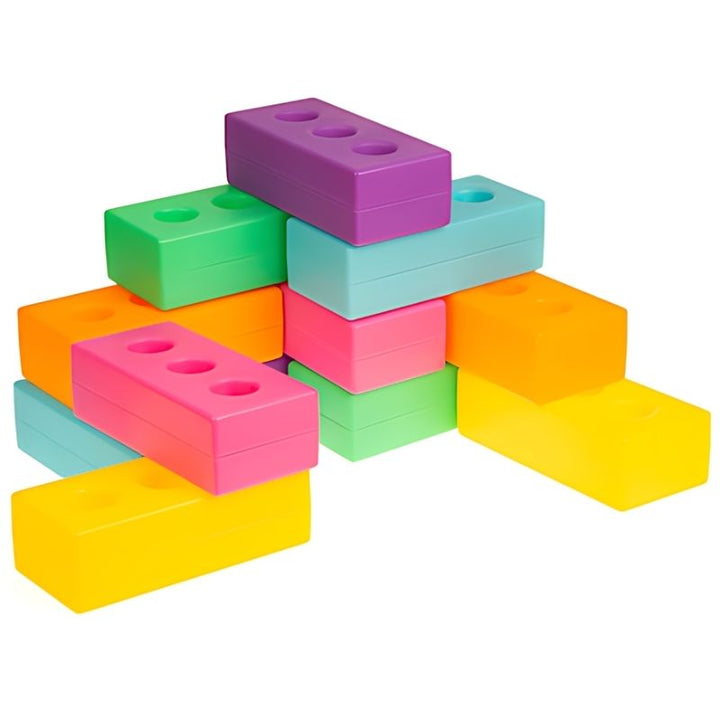 TTS Light Up Glow Construction Bricks - Clean Landscape View
