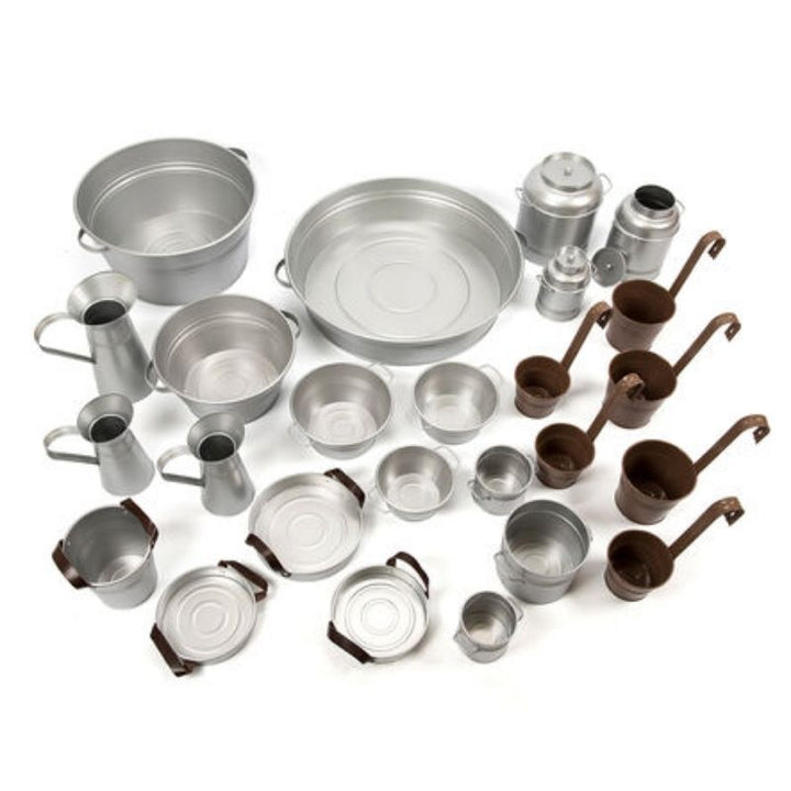TTS Metal Messy Play Set - Clean Top View 