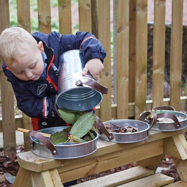 TTS Metal Messy Play Set - Landscape View Child Active Play Outdoor