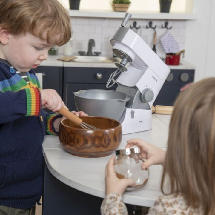 TTS Modern Living Breakfast Bar Island - Navy - Two Kids Active Play
