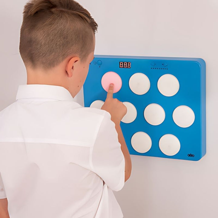 TTS Portable Light Up Reaction Wall Game - Boy Child Active Press
