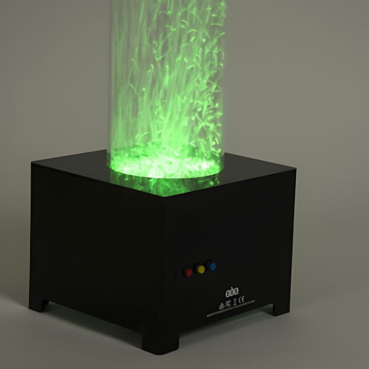 TTS Rechargeable Sensory Hurricane Tube - Close Up View Greenish
