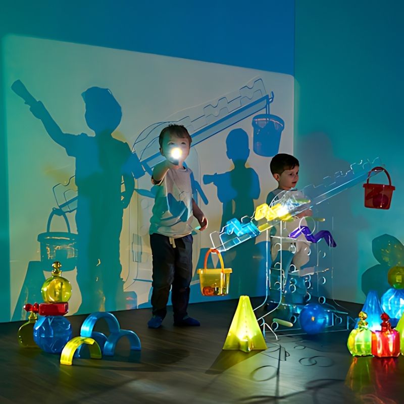 TTS STEAM Discovery Centre - Standing Boys Active Play
