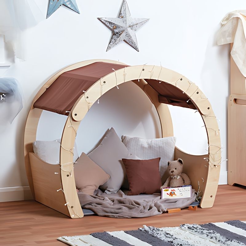TTS Small Cosy Cove Plus Natural Accessory Set  Landscape View Indoor Set Up