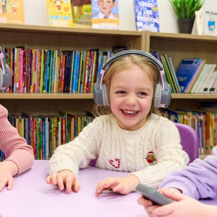 TTS ClassCast Audio Broadcasting Headphones (6 Pack) - Active Child Listening 