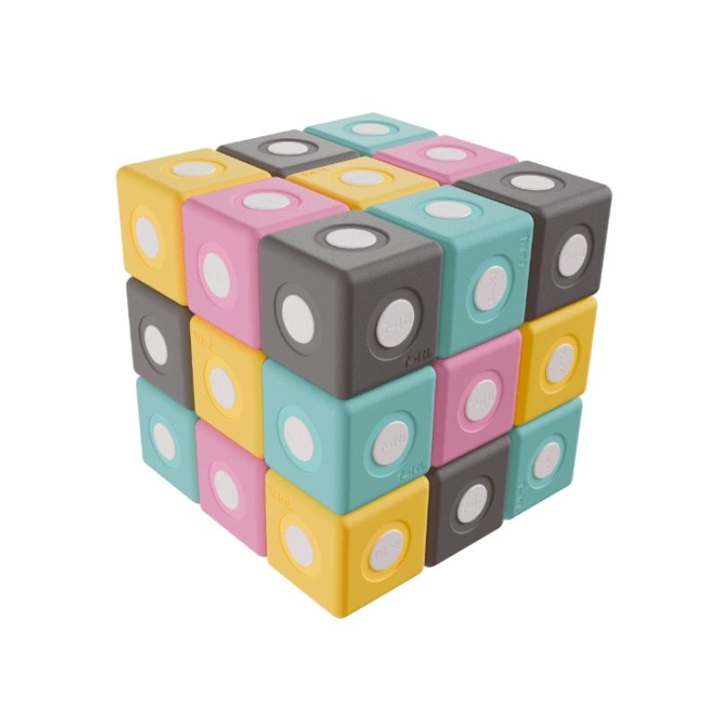 TUKI Big Magnetic Blocks Set - Smart 30 - Clean Landscape View
