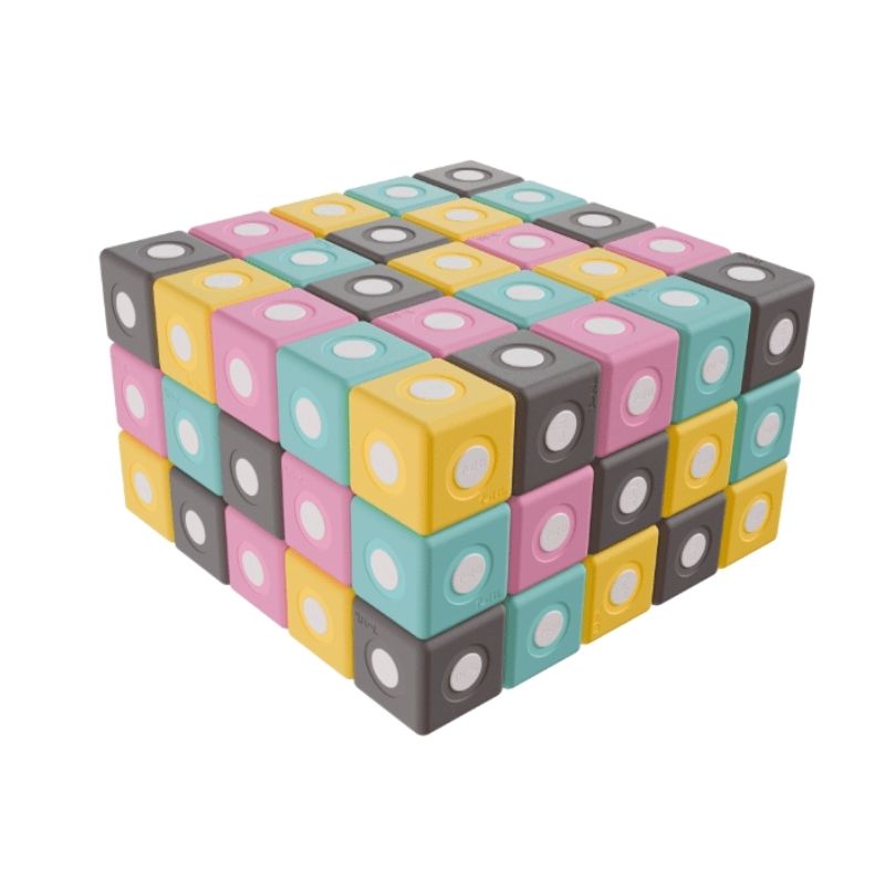 TUKI Big Magnetic Blocks Set - Smart 75 - Clean Landscape View

