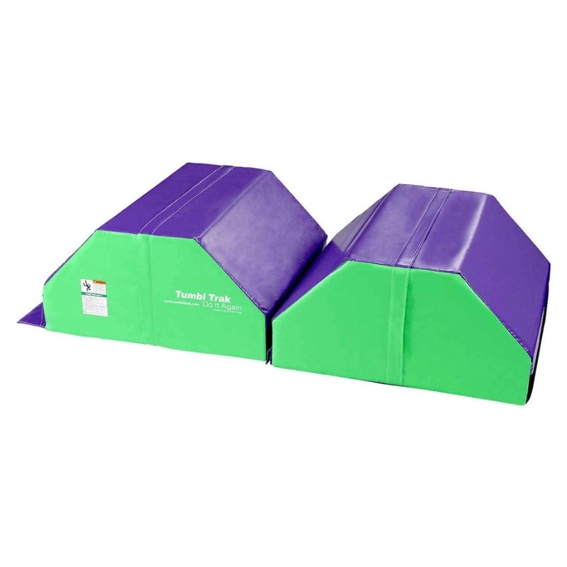 Tumbl Trak Octagonal Tumblers - Landscape View Green Purple Second
