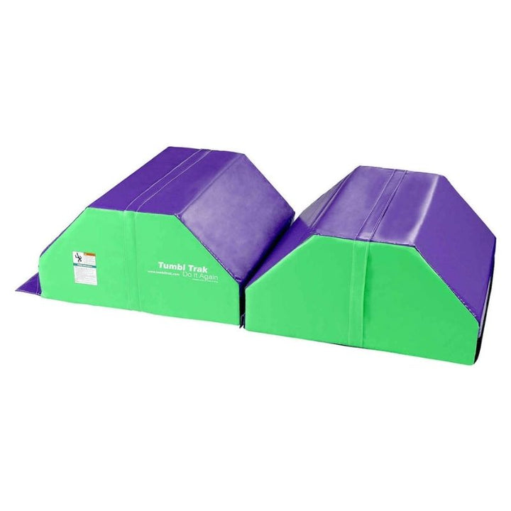 Tumbl Trak Octagonal Tumblers - Landscape View Green Purple Second
