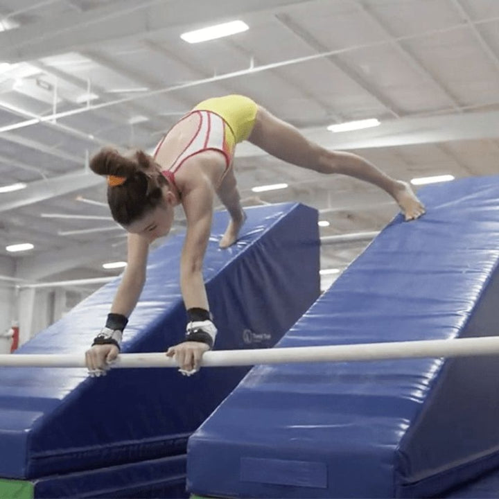 Tumbl Trak Smart Wedge - Landscape View Active Girl Balancing