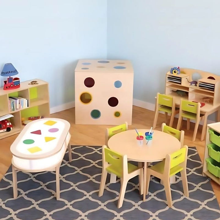 Whitney Brothers Whitney Plus Porthole Play House Cube Class Room
