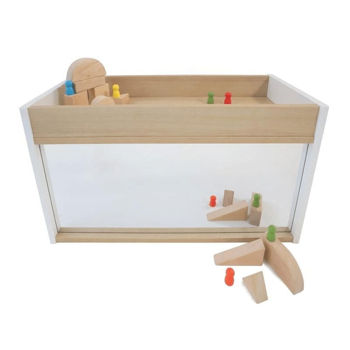 Whitney Brothers elevated™ I-See-Me Toddler Mirror Cabinet-Front View Toys Two