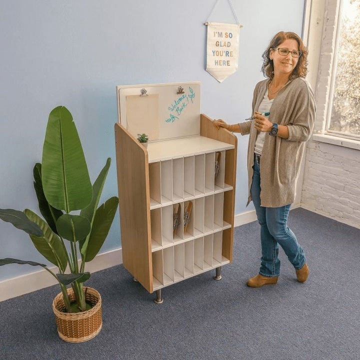 Whitney Brothers elevated™ Mail And Message Center-Adult Indoor View
