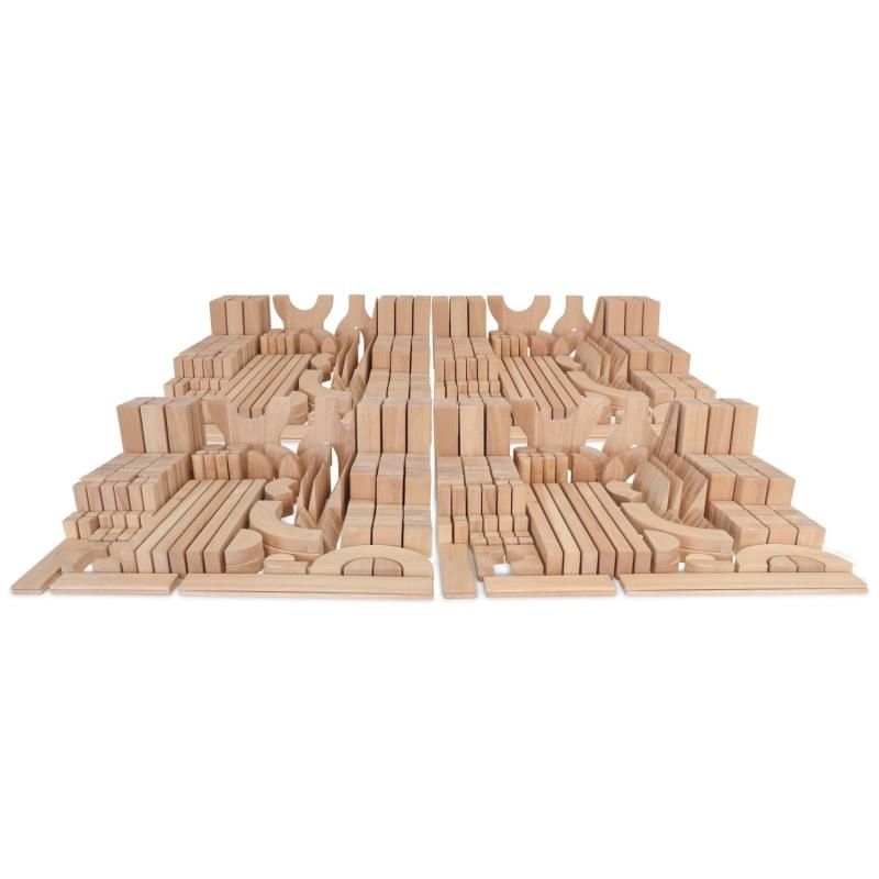 Whitney Brothers 680 Piece Full Unit Block Set Landscape View
