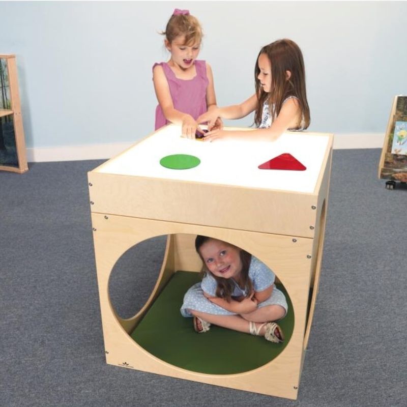 Whitney Brothers Superbright LED Creative Cube And Mat Bundle 3 Kids Play
