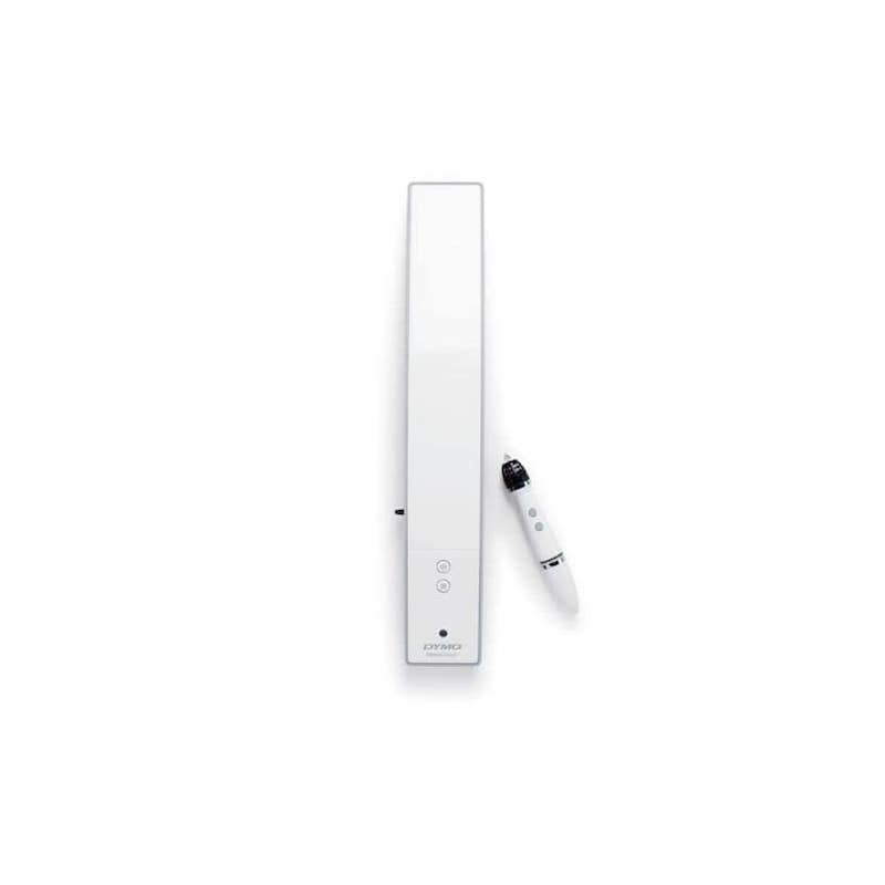 Boxlight MimioTeach portable interactive whiteboard bar clean front view showing the compact sensor bar design for converting any dry erase classroom board into an interactive surface