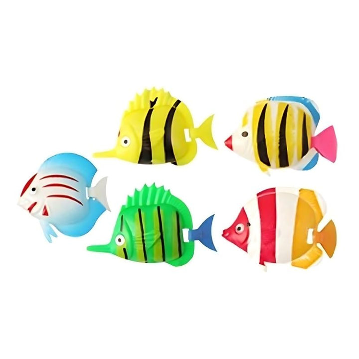 Experia IRiS LED Bubble Tube with optional swimming fish add-on, showing the aquarium-style visual display enhancement available for the IRiS wireless sensory bubble tube