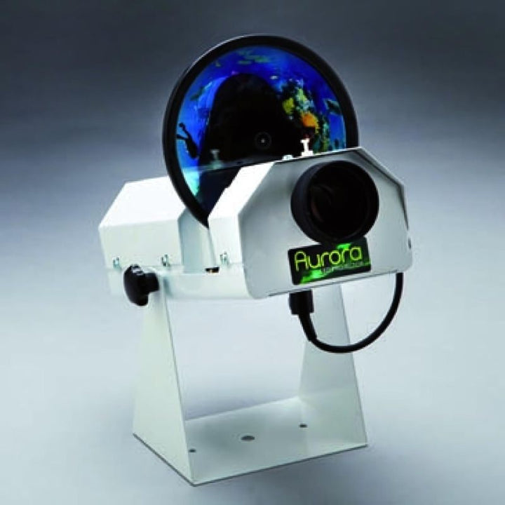 Experia Premium Sensory Room Aurora LED Projector Bundle projecting effect wheel imagery onto walls as part of the complete multi-sensory room package