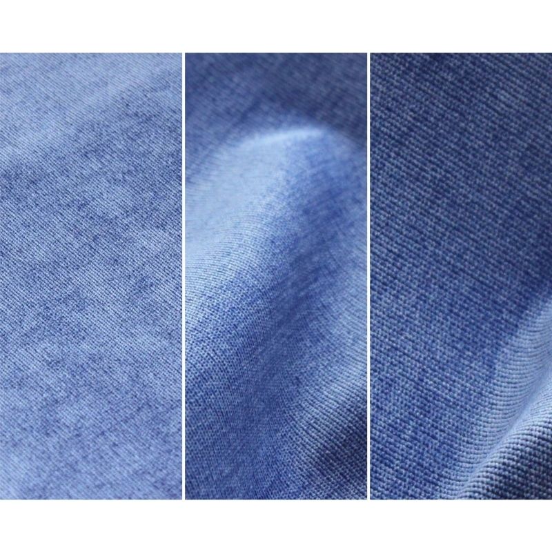 Close-up of Go Coconut - The Coconut in Moon Melon showing the Durable Micro Velveteen micro-brushed fabric texture of the removable machine-washable cover on the 100% Canadian-made play couch