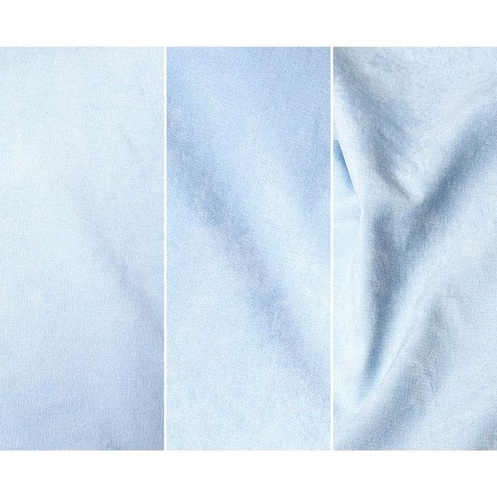 Close-up of Go Coconut - The Coconut in Polar Plush showing the soft Durable Micro Velveteen fabric texture and micro-brushed finish of the removable machine-washable 100% polyester play couch cover