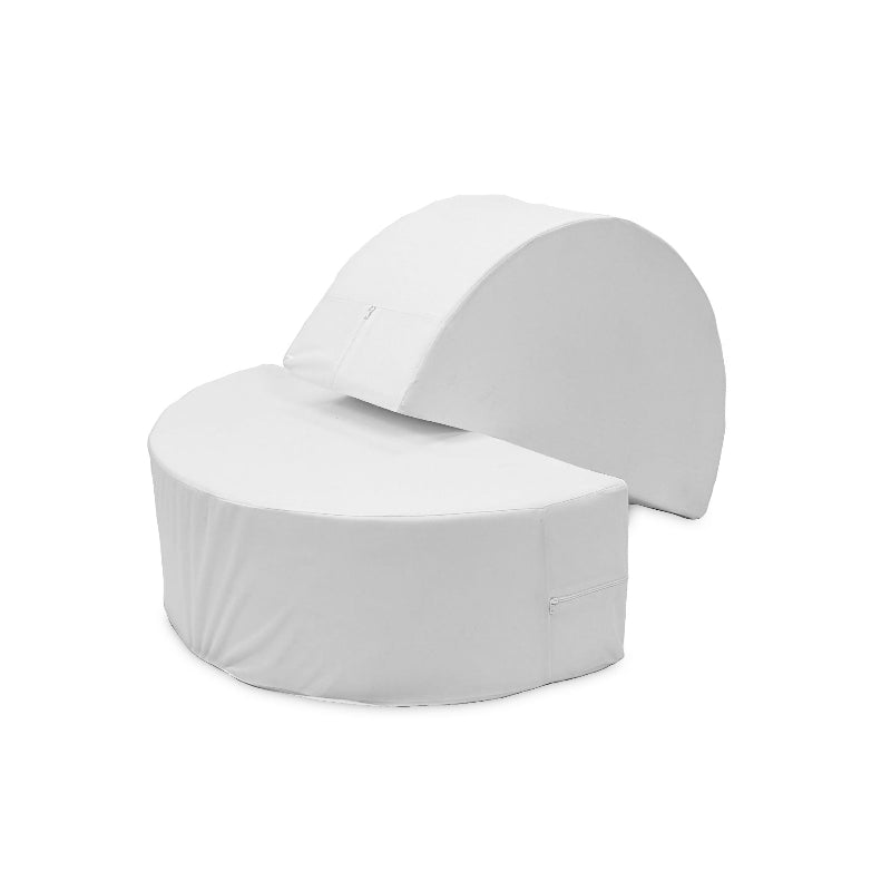 Go Coconut Waterproof Liner Set in the Half-Moon Pack configuration showing the PUL fabric liners for the half-moon arch modules, providing waterproof and bacteria-resistant foam protection for the Go Coconut rocker