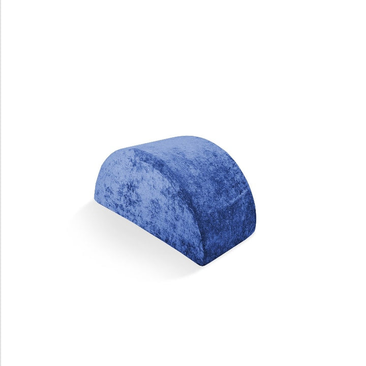 Go Coconut Mega Rocker kids balance rocker in Moon Melon, landscape view of the Canadian-made CertiPUR-US foam half-circle rocker