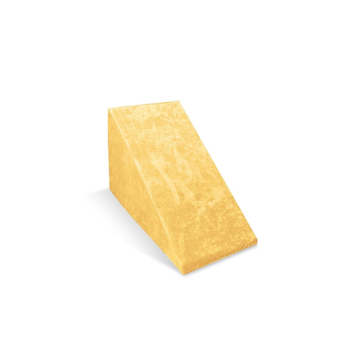 Go Coconut Wedge Pack in Mango Blast, a modular foam play couch add-on for active and sensory play