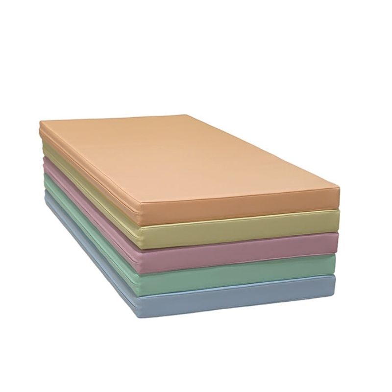 IGLU Safety and Comfort 5 Mat Set in Light Pastel variant, showing the cushioned foam mat surfaces and wipe-clean eco-leather finish