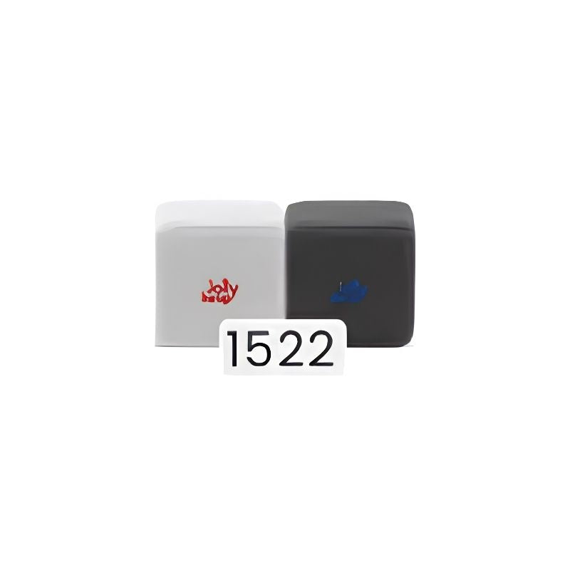 Light grey and dark grey colour combination for the JollyHeap Basic Set magnetic foam blocks, one of 36 available pairings.