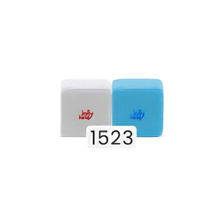 JollyHeap Extra Set - 32 Blocks colourway 1523 in light grey andturquoise, a two-tone option for this magnetic foam block expansion set