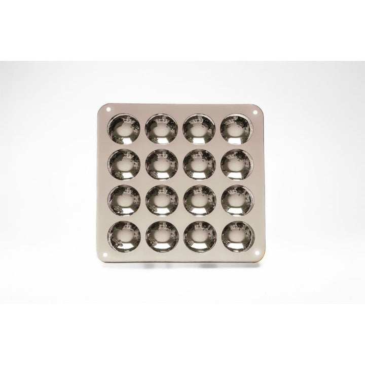 LiteZilla Sensory Bubble Mirror Panel in Silver with 16 bubble configuration, a durable acrylic convex mirror wall panel for sensory room installations