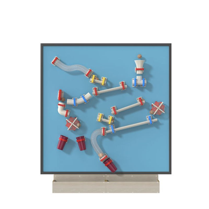 LiteZilla MagWiz Magnet Wall Kidnetics 5x5 additional view showing compact interactive magnetic wall for therapy and classroom use