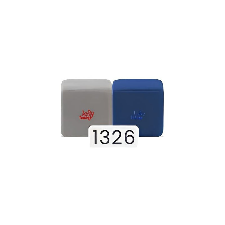 JollyHeap Mini magnetic block set colour combination in grey and dark blue for toddler building play