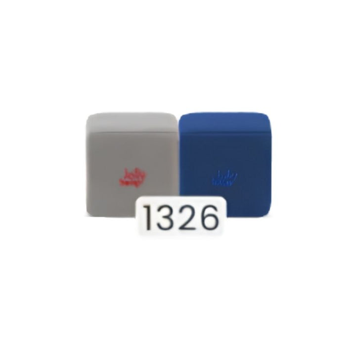 JollyHeap Pixi magnetic building blocks for toddlers shown in the grey and blue colour combination, one of 36 available colour options