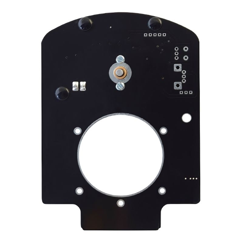 OPTIKinetics 1/2 RPM Magnetic Active Gate Wheel Rotator second close-up view showing the rotator body and Active Gate connection mechanism for OPTIKinetics Solar LED projectors