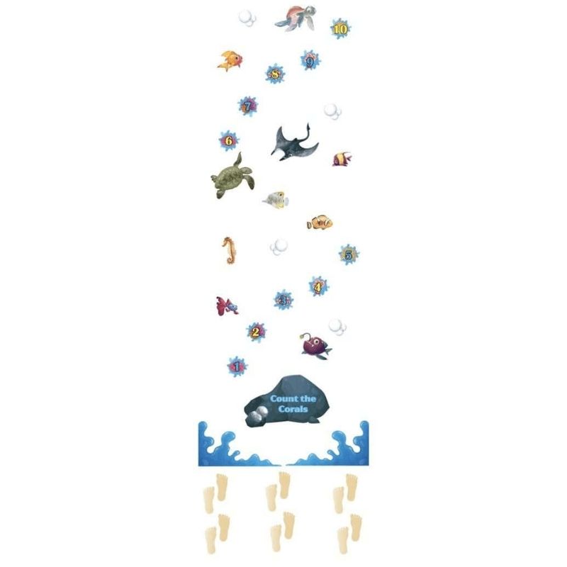 Sensory Paths Under the Sea Full Path starting point element showing the Seaweed Start section of the sensory hallway movement path