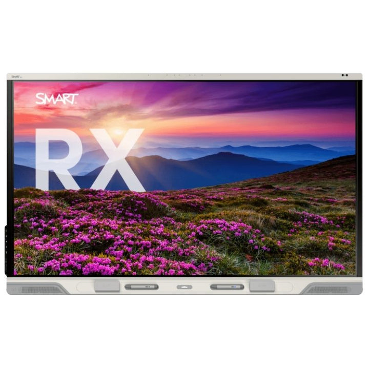 SMART Board RX Series interactive whiteboard front-facing clean view showing the full 4K display for inclusive classrooms