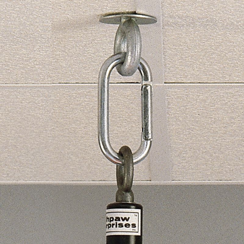 Southpaw Safety Snap heavy-duty steel swing connector for sensory therapy rooms and OT clinic suspension equipment
