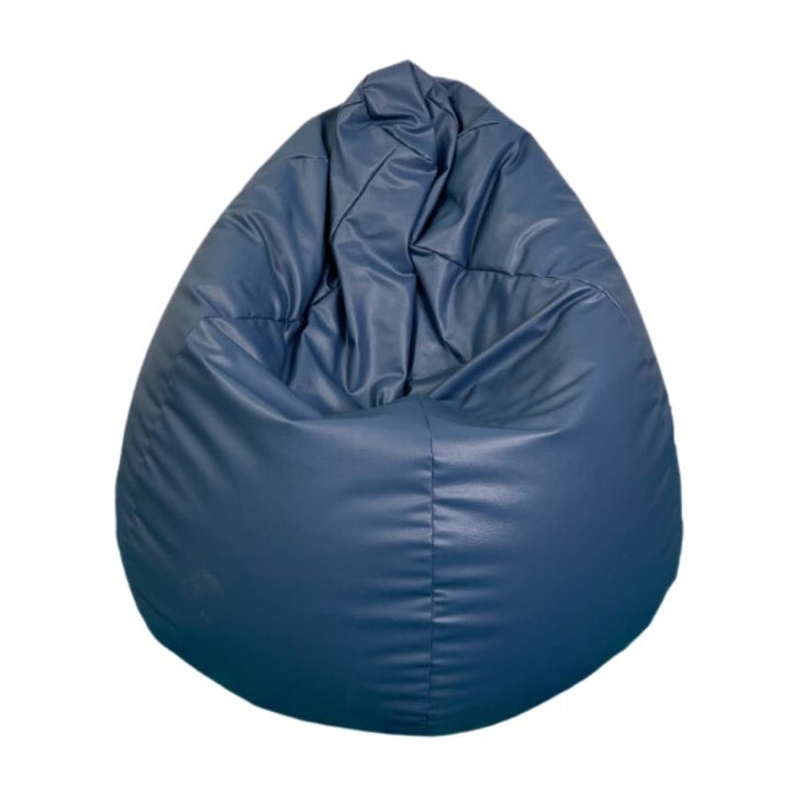 TFH Bean Bag Seat blue large size front view, deep pressure sensory chair for adolescents and adults in therapy and clinical settings