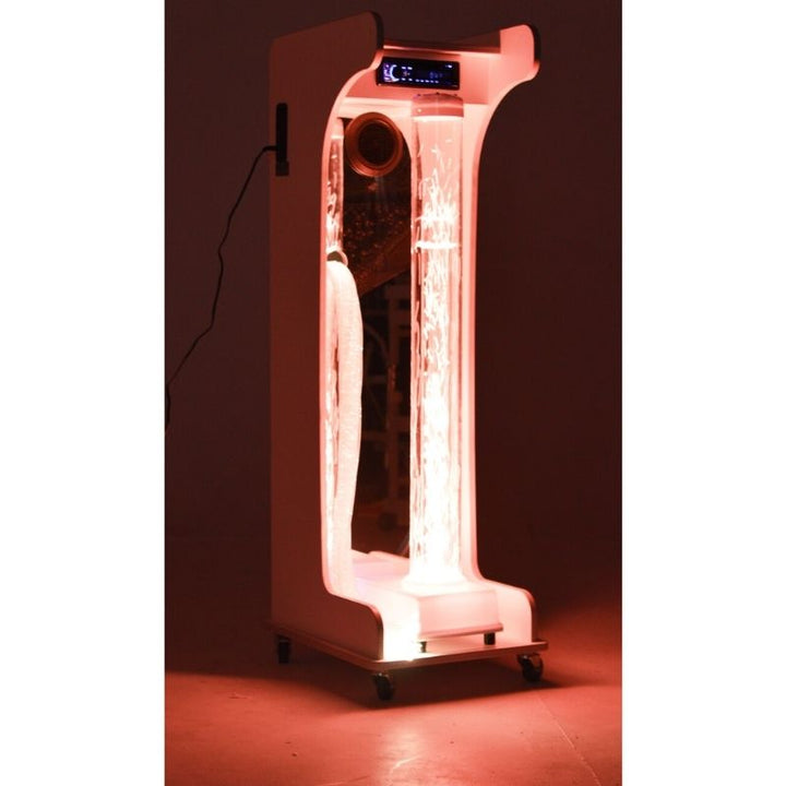 TFH Mobile Sensory Cart Jr full portrait view showing complete portable sensory station with fibre optic tails and Hurricane Tube