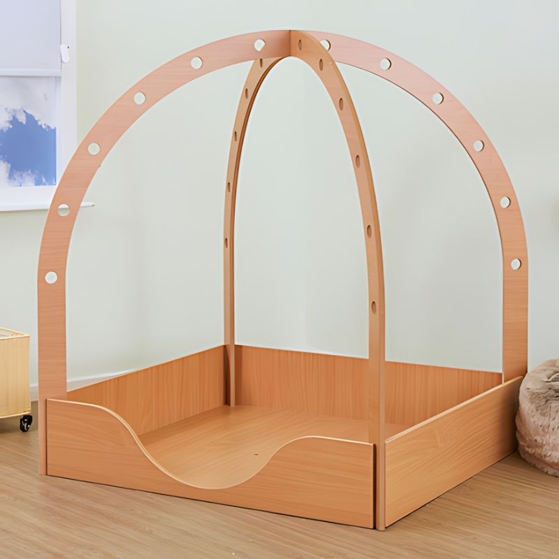 TTS Elements Dome Den sensory den frame styled with a mat inside for a cosy play space