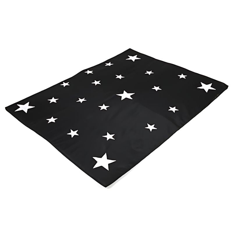 TTS Glow in the Dark Mat measuring 150 x 200 cm shown to scale in a classroom or therapy room floor setting
